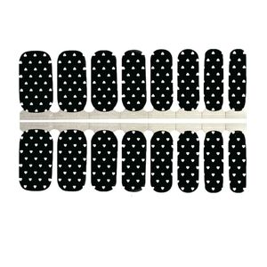 5 for $15 Nail Wrap - Polka Dot Hearts